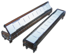 Рамка TWT TWT-LSA10-LBL-O откидная для таблички, для плинтов 10 пар