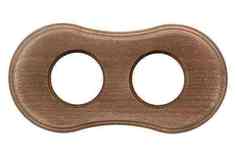 Рамка Bironi BF8-620-18 винтаж 2-ая, форма восьмерка