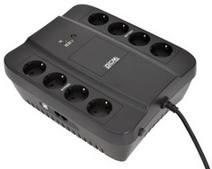Источник бесперебойного питания Powercom SPD-650U 688275 Spider, 650VA/390W, USB, 8*EURO
