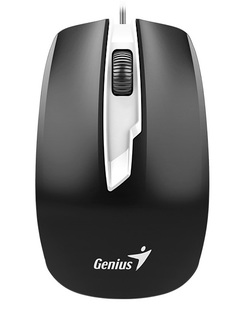 Мышь Genius DX-180 31010239100 черная, 800-1600dpi, USB