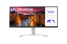 Монитор 34" LG 34WL850-W 3440x1440, 21:9, 350 кд/м2, 5 мс, 178°/178°, Display Port/2*HDMI/USB/Thunderbolt 3/Headphone Out