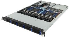Серверная платформа 1U GIGABYTE R181-2A0 2*LGA3647, C621, 24*DDR4(2933), 10*2.5" HS SATA/SAS RAID, 3*PCIE, 2*Glan, Mlan, 3*USB 3.0, VGA, 2*1200W