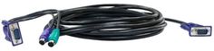 Кабель специальный D-link DKVM-CB 1,8м 2хPS/2 + видео rev /B1A