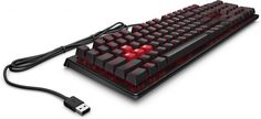 Клавиатура HP OMEN Encoder 6YW75AA механическая коричневый USB