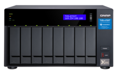 Сетевой накопитель QNAP TVS-872XT-i5-16G 8 отсеков 3,5"/2,5", 2хM.2, 10 GbE BASE-T, 2хThunderbolt 3. i5-8400T 1,7 ГГц, 16 ГБ DDR4