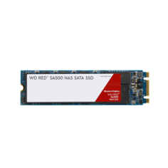 Накопитель SSD M.2 2280 Western Digital WDS500G1R0B WD Red SA500 500GB SATA 6Gb/s 560/530MB/s IOPS 95K/85K MTTF 2M