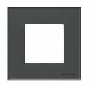 Рамка ABB N2271 CF 1-постовая, 2-модульная, IP20 (графит)