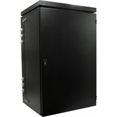Шкаф настенный 19", 18U NT WALLBOX IP55 18-64 B 189268 пылевлагозащищенный, черный, 600*460, дверь цельнометалл.