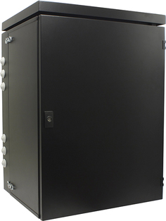 Шкаф настенный 19", 15U NT WALLBOX IP55 15-64 B 189264 пылевлагозащищенный, черный, 600*460, дверь цельнометалл.
