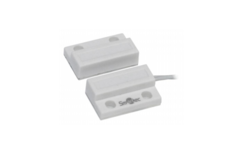 Датчик Smartec ST-DM110NC-WT магнитоконтактный, НЗ, белый, накладной для деревянных дверей, миниатюрный, зазор 20 мм