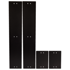 Комплект боковых панелей Lanmaster LAN-DC-CB-6x12-PL2SP для цоколя шкафа LANMASTER DCS 600х1200 мм, высотой 200 мм