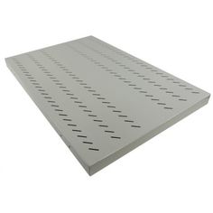 Полка NT SSt2-750 G 128588 19" повышенной грузоподъемности, серая L=750мм., перфорированная, грузоподъемность 300 кг