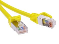 Кабель патч-корд F/UTP 6 кат. 0,5м. DKC RN6FU4505YL LSZH, желтый, "RAM telecom"