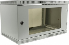 Шкаф настенный 19", 6U NT WALLBOX LIGHT 6-63 G 176960 серый, 600*350, дверь стекло-металл