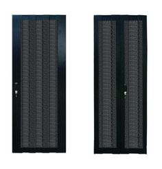 Шкаф напольный 19", 47U TWT TWT-CBB-47U-8x8-P1 Business, 800x800, черный, передняя дв. перфорир., задняя дв. распашная перфорир.