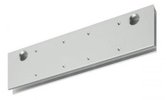 Пластина Abloy DCA164 монтажная, для DC200 (двери из стекла), серебристая