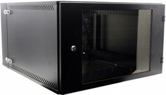 Шкаф настенный 19", 9U NT WALLBOX PRO 9-64 B 178813 двухсекционный, черный, 600*460, дверь стекло-металл