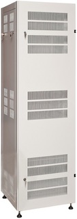 Шкаф напольный 19", 18U NT AccuPractiс/Metal 18/6-66 G 162607 аккумуляторный, серый, 600*600, 1 полка, направл. 6U