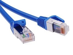Кабель патч-корд F/UTP 5e кат. 3м. DKC RN5EFU4530BL LSZH, синий, "RAM telecom"