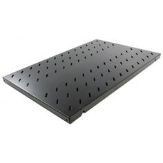 Полка NT SSt750 B 081952 19" усиленная, черная L=750мм., перфорированная, грузоподъемность 200кг