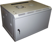Шкаф настенный 19", 18U TWT TWT-CBW2-18U-6x4-M 600x450, стальная дверь