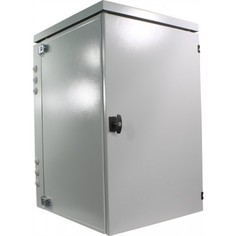 Шкаф настенный 19", 18U NT WALLBOX IP55 18-66 G 189271 пылевлагозащищенный, серый, 600*660, дверь цельнометалл.
