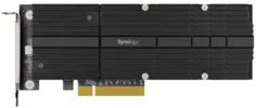 Плата Synology M2D20 адаптера твердотельного накопителя M.2 с двумя слотами для ускорения работы кэша