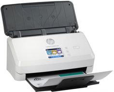 Сканер HP ScanJet Pro N4000 snw1 6FW08A CIS, A4, 600 dpi, 10/100Base-TX, USB 3.0, Wi-Fi, ADF 50 sheets, Duplex, 40 ppm/80 ipm