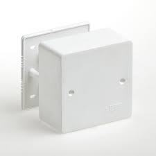 Коробка распределительная TYCO 65015 наружная (для открытого монтажа) 85х85х42, IP42, в кабель-канал (белая)
