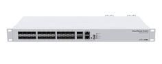 Коммутатор Mikrotik CRS326-24S+2Q+RM 24*SFP+, 2*40G QSFP+, RJ45, USB 2.0, RouterOS / SwOS