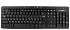 Клавиатура Garnizon GKM-125 черная, USB, 13 доп. кнопок Гарнизон