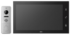Комплект CTV CTV-DP4106AHD панель CTV-D4000FHD, монитор CTV-M4106AHD Full HD, с экраном 10", Hands free, детектор движения, технология Touch Screen дл
