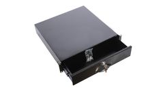 Ящик выдвижной ЦМО ТСВ-Д-3U.450-9005 для документации 3U, цвет черный