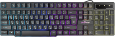 Клавиатура Defender Mayhem GK-360DL RU 45360 USB, RGB подсветка, 19 Anti-Ghost