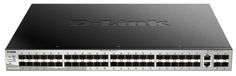 Коммутатор D-link DGS-3130-54S/A1A 48x1000Base-X SFP, 2x10GBase-T,4x10GBase-X SFP, L3