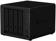 Сетевой накопитель Synology DS420+ 4x3.5/2.5" HDD/SSD SATA (2xNVMe), RAID 0/1/5/6/10/JBOD, 2xGbLAN, 2xUSB3.0, без HDD