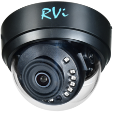 Видеокамера RVi RVi-1ACD200 (2.8) 1/2.7” КМОП; ИК 20 м; 1920×1080/25 к/с; HLC/BLC/D-WDR/2D DNR; DC 12 В, черная
