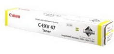 Тонер-картридж Canon C-EXV47 желтый 8519B002 для iR ADV C250i/350i/255/355/351 21500стр.