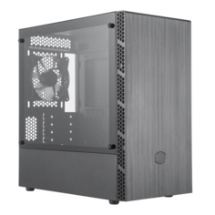 Корпус mATX Cooler Master MasterBox MB400L MCB-B400L-KGNN-S00 черный, без БП, с окном, 2*USB 3.0, audio