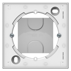 Коробка Systeme Electric ATN000100 AtlasDesign, для наружного монтажа, белая