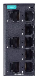 Коммутатор MOXA EDS-2008-EL-T 8-Port Entry-level Unmanaged Switch, 8 Fast TP ports