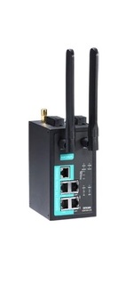 Модем MOXA OnCell G3470A-LTE-EU 4 port, 2G/3G/4G industrial LTE Ethernet IP gateway, t: -30/55