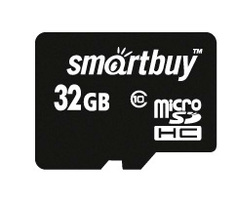 Карта памяти 32GB SmartBuy SB32GBSDCL10-00 SB32GBSDCL10-00 micro SDHC class 10 (без адаптера)