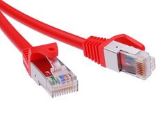 Кабель патч-корд F/UTP 5e кат. 10м. DKC RN5EFU4500RD LSZH, красный, "RAM telecom"