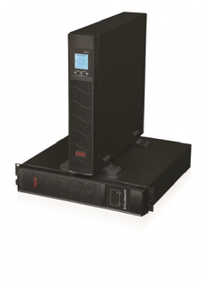 Источник бесперебойного питания DKC INFORPRO1000I линейно-интерактивный, Info Rackmount Pro, 1000VA/800W, 3xIEC C13, 2x7Aч, Rack 2U, "RAM batt"