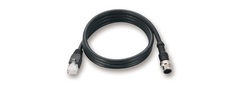 Кабель MOXA CBL-M12D(MM4P)/RJ45-100 IP67 1-m M12-to-RJ45 Cat-5E UTP Ethernet cable with waterproof 4-pin D-coded