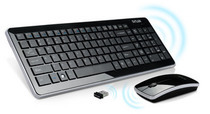 Клавиатура Wireless Delux K1500+M125 черная, mouse 800-dpi, Ultra-Slim 6838820420798