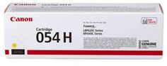 Тонер-картридж Canon 054H Y 3025C002 желтый для MF641Cw/MF643Cdw/MF645Cx/LBP621Cw/LBP623Cdw 2300 стр