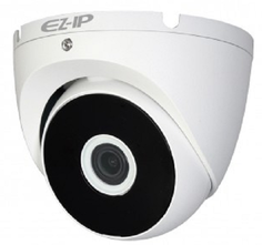 Видеокамера EZ-IP EZ-HAC-T2A41P-0280B-DIP купольная,1/2.7" 4Мп КМОП, 25к/с при 4Мп, 25к/с при 1080P,