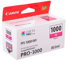 Картридж Canon PFI-1000 M 0548C001 для PRO1000, пурпурный (80 ml)